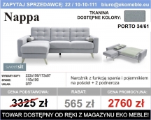 Gala - Nappa 3FP z funkcją spania i pojemnikiem